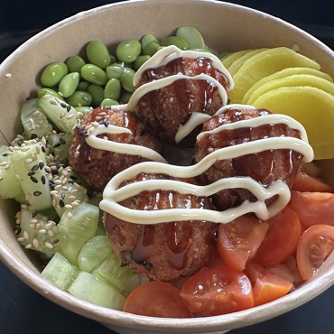 Poke bowl losos dream